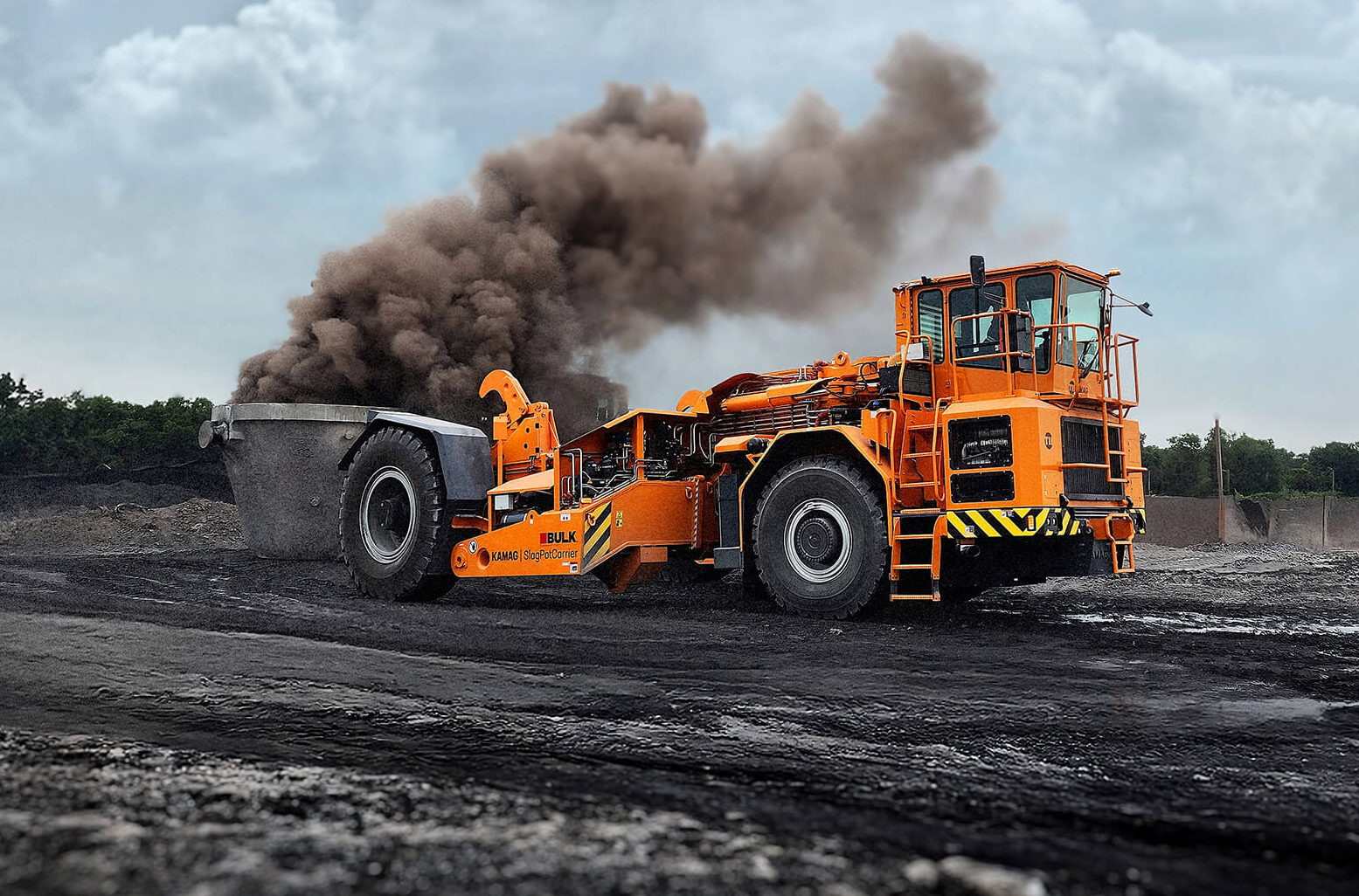 kamag slag pot career for slag transport in steel and metallurgy industry