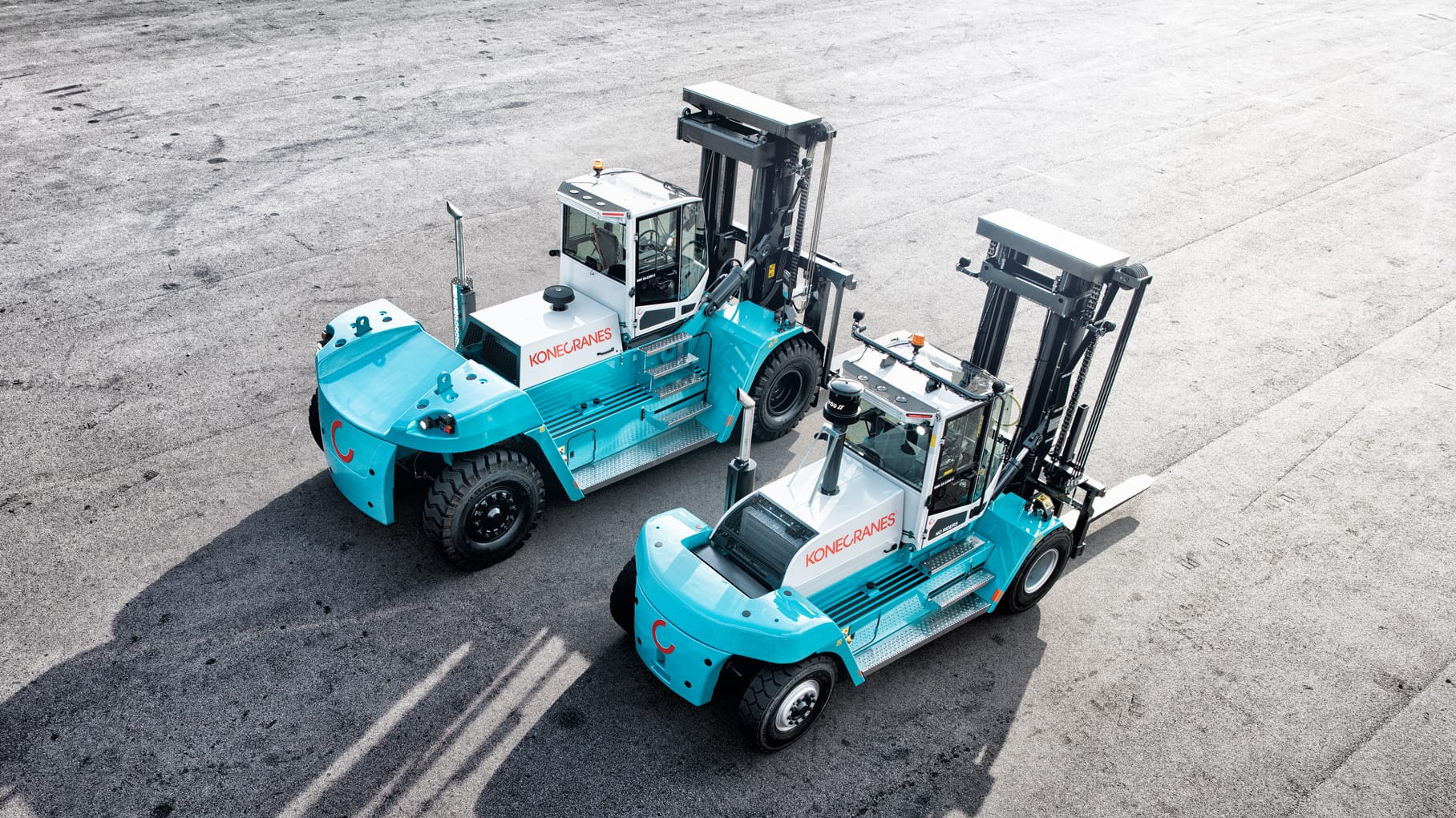 Konecranes heavy-capacity forklifts