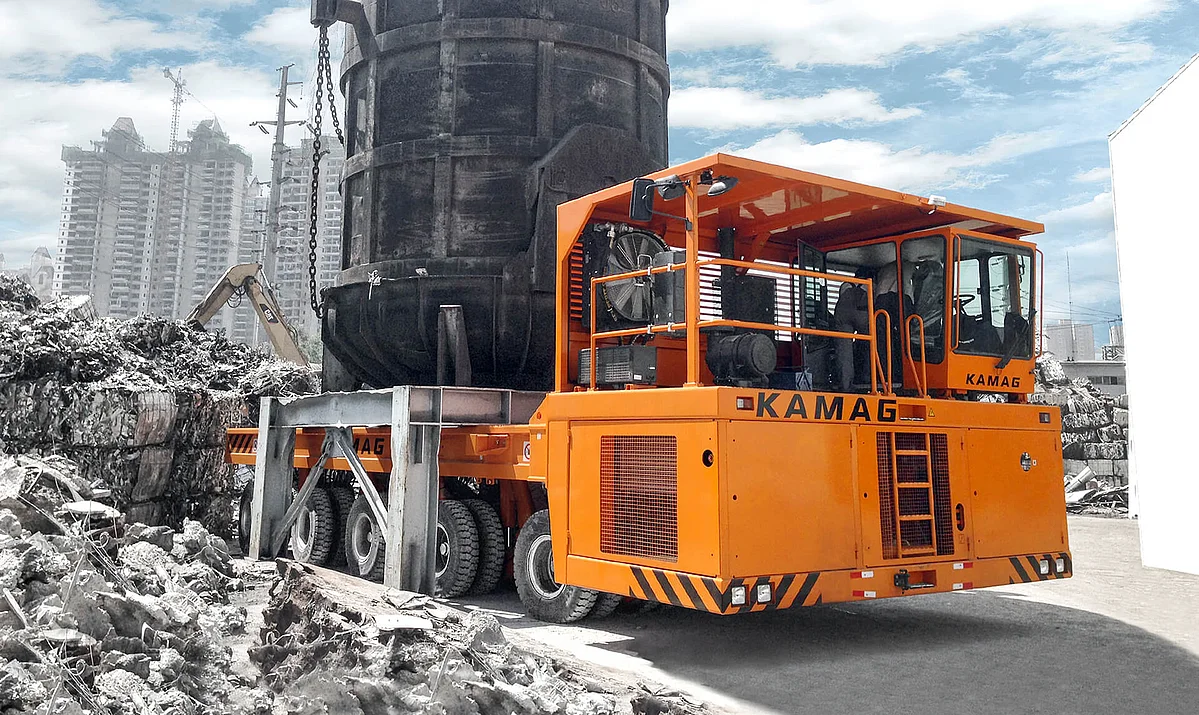 KAMAG industrial heavy transporter