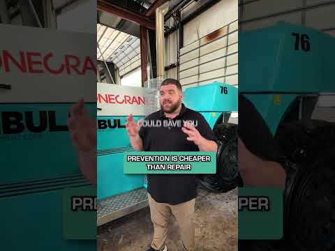 Bulk team member on the cost of skipping preventive maintenance